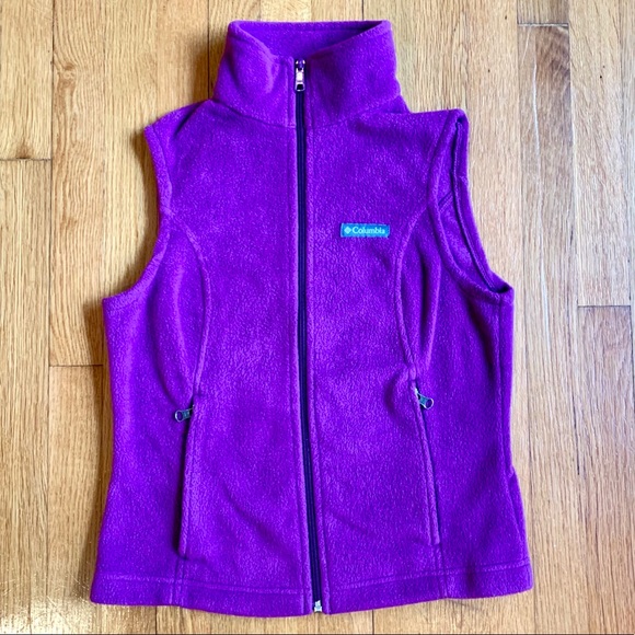 Columbia Benton Vest Orchid EUC - Picture 2 of 14